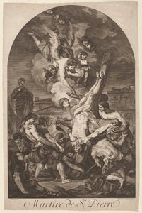 Martire de St. Pierre Sankt Peters martyrskap, ca. 1750-talet.