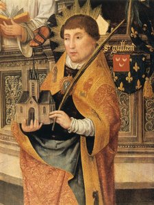 Förkunnelsedetalj, 1516-1517 av Jean the Elder Bellegambe