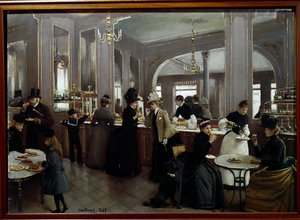 Gloppe konditori av Jean Beraud