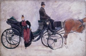 La Victoria, ca 1880 (olja på trä) av Jean Beraud