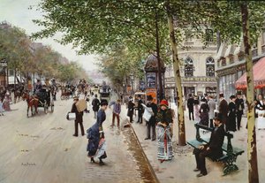Parisisk gatubild