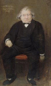 Porträtt av Ernest Renan 1823-1892, 1889. av Jean Beraud