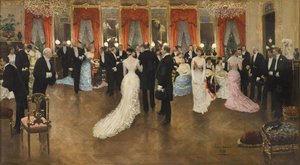 Kväll av Jean Beraud