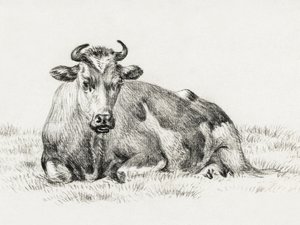 Den liggande kon (1825) av Jean Bernard