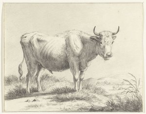 Stående ko, till höger av Jean Bernard