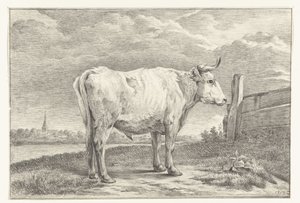 Stående tjur, till höger av Jean Bernard