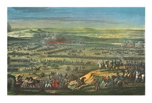 Slaget vid Austerlitz, 2 december 1805, c1850 av Jean Bosq