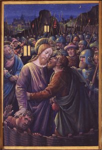 The Kiss of Judas, slutet av 1400-talet (vellum)