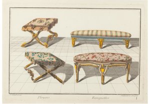 Ployans, bänkar. Ny historisk ikonologi eller attribut hierogliphyques, c.1768.