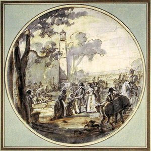 Napoleon I (1769-1821) i Saint-Cloud av Jean Charles Develly