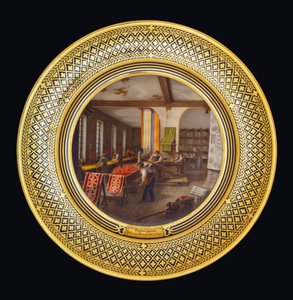 Väggmålningar, c.1820-35 av Jean Charles Develly