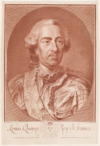 Louis Quinze, kung av Frankrike (Louis XV) av Jean Charles François