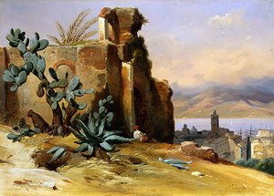 Messina, ca 1835 (olja på duk)