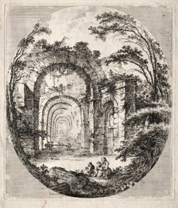 Forntida ruiner, 1756.