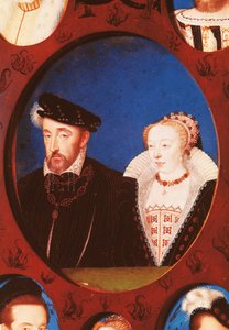 Porträtt av Henrik II av Frankrike (Saint-Germain-en-Laye av Jean Clouet