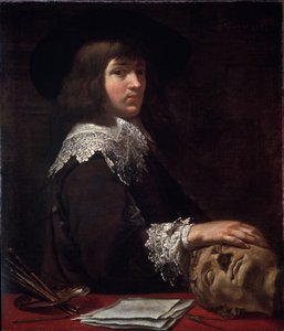 ""Autoporträtt"" (Självporträtt) Målning av Jean Daret (1615-1668) 1636 Hermitage Museum, Sankt Petersburg (Saint-Petersburg)