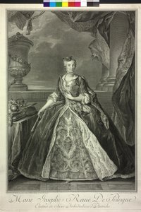 Ärkehertiginnan av Österrike Marie Josefa av Jean Daullé