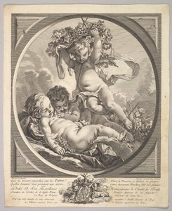 Jorden, ca. 1748. av Jean Daullé