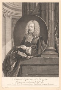 Porträtt av Pierre-Augustin Le Mercier Pierre-Augustin Le Mercier (titel på objektet)