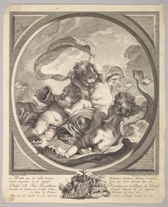 Vatten, ca. 1748. av Jean Daullé