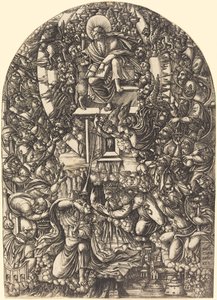 Sankt Johannes kallad till himlen av Jean Duvet