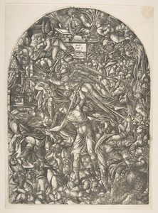 Ängeln som låter den sjätte trumpeten, från Apocalypse.n.d. av Jean Duvet