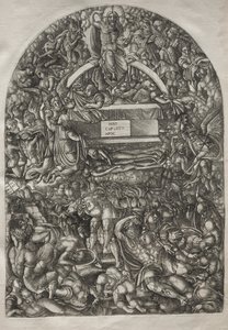The Apocalypse: A Star Falls and Makes Hell to Open, 1546-1556. av Jean Duvet