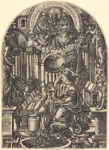 Johannes evangelistens uppenbarelse av Jean Duvet