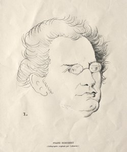 Franz Schubert av Jean Emile Laboureur