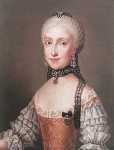 Infanta Maria Ludovica, dotter till Karl III av Spanien och hustru till Leopold II (1747-92) den helige romerske kejsaren och storhertigen av Toscana av Jean Étienne Liotard
