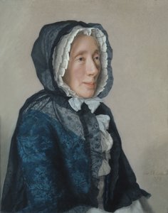 Porträtt av Madame Tronchin, 1758
