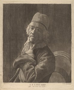 Självporträtt av Jean Étienne Liotard