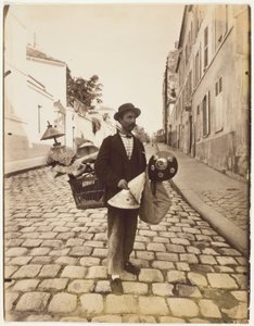 Marchand abat-jours av Jean Eugène Auguste Atget