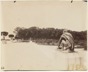 Versailles, hörnet Park av Jean Eugène Auguste Atget