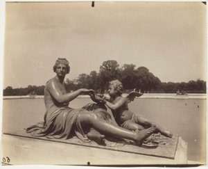 Versailles, hörnet Park av Jean Eugène Auguste Atget