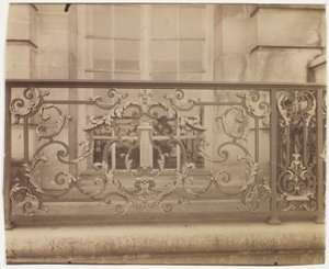 Versailles, Grille du Chateau av Jean Eugène Auguste Atget