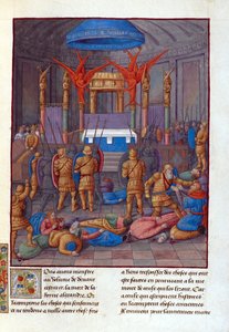 Vanhelgande av Jerusalems tempel av Pompejus