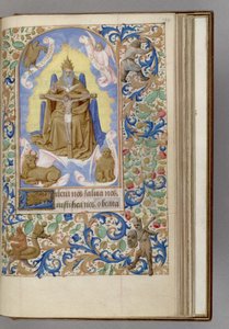 Gnadenstuhls timbok, 1450-1499 av Jean Fouquet