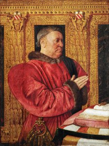 Guillaume Jouvenel des Ursins var kansler under Karl VII och Ludvig XI ... av Jean Fouquet