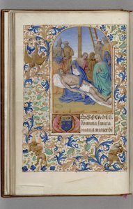 Pietàs timbok, 1450-1499 av Jean Fouquet