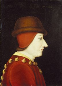 Porträtt av Ludvig XI