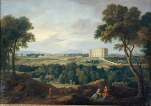 Observatoriet, sett från Butte aux Cailles, ca 1710 (olja på duk) av Jean Francois I Millet