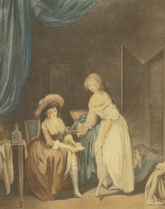 Jämförelsen av Jean Francois Janinet