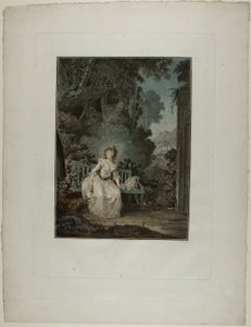 Madame Dugazon i operan "Nina, ou La folle par amour" (Nina, eller kvinnan galen av kärlek) av Jean Francois Janinet