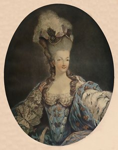 Marie Antoinette, Frankrikes drottning, 1777, 1913 av Jean Francois Janinet
