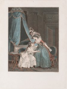 Indiskretionen, 1788. av Jean Francois Janinet