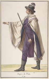 A Justice of the Peace, ca. 1798-99. av Jean Francois Leonor Merimee