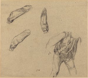 Kostymstudier av Jean Francois Millet
