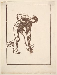 Grävare, 1863. av Jean Francois Millet