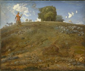 I Auvergne, 1866-69 av Jean Francois Millet